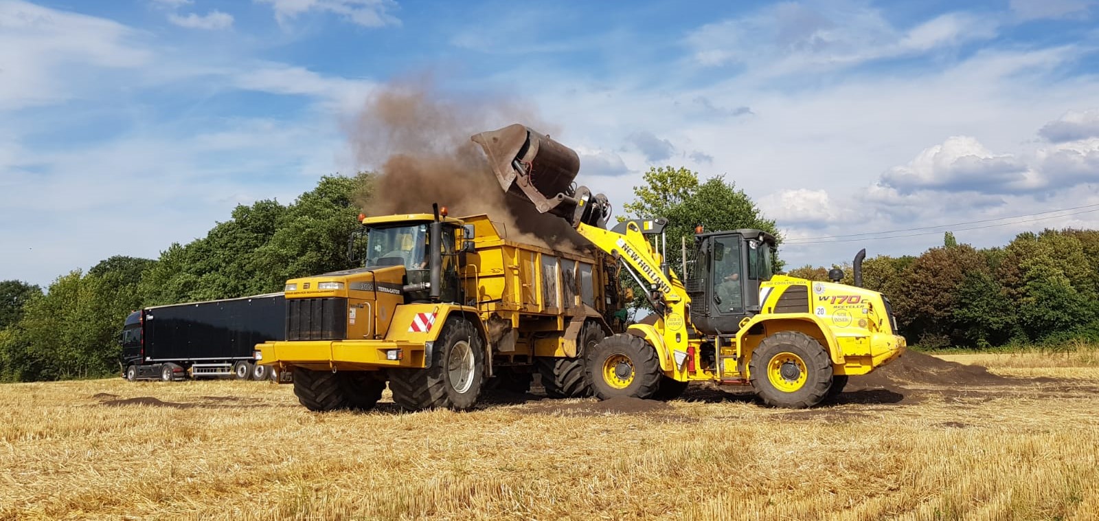 TerraGator im Feststoff-Einsatz
